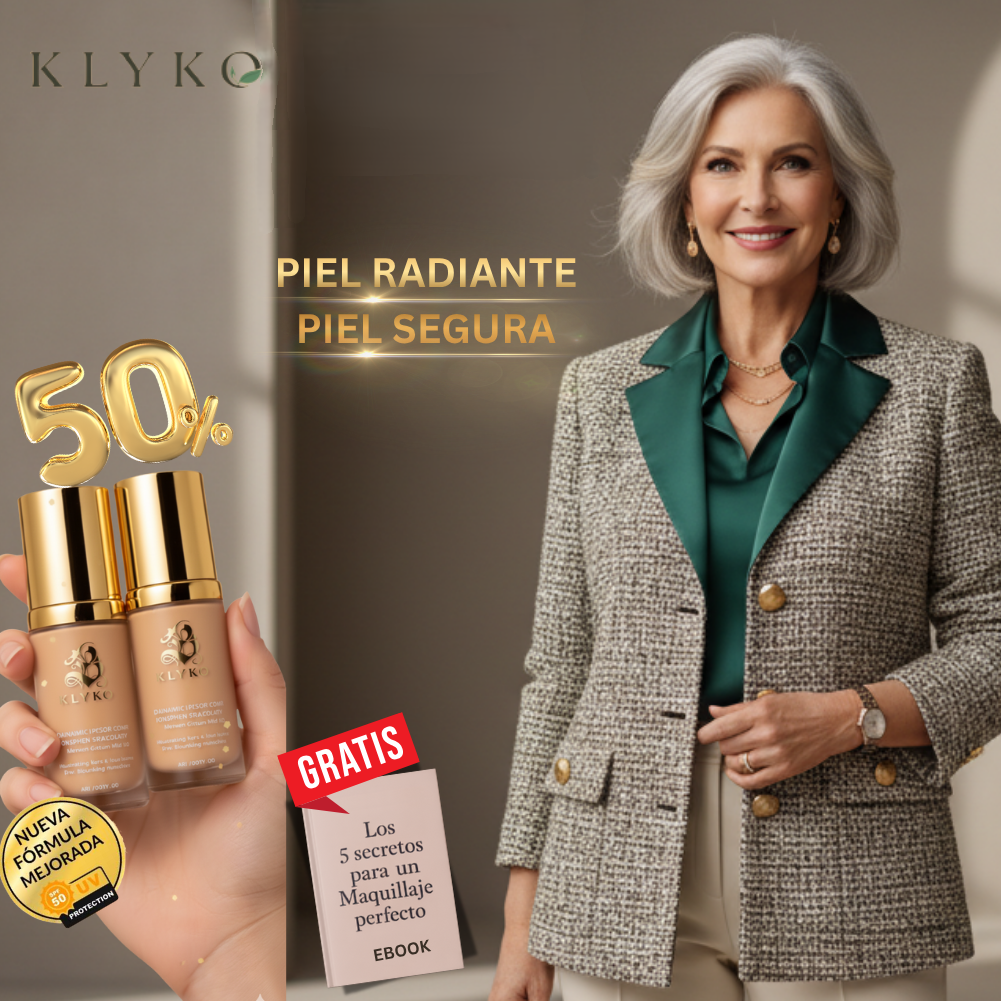 Protege tu Piel y Renueva tu Belleza | KLYKO Base 5 en 1